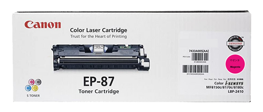 Cartouche Laser de Marque Canon EP-87M Rouge (4 000 pages)