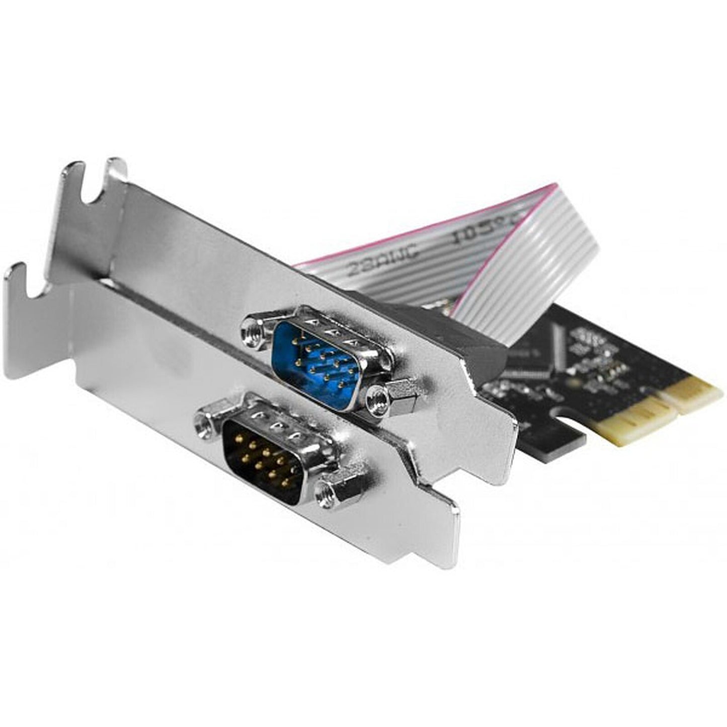 Carte Contrôleur PCI-Express Dexlan Low profile  2 ports série RS232
