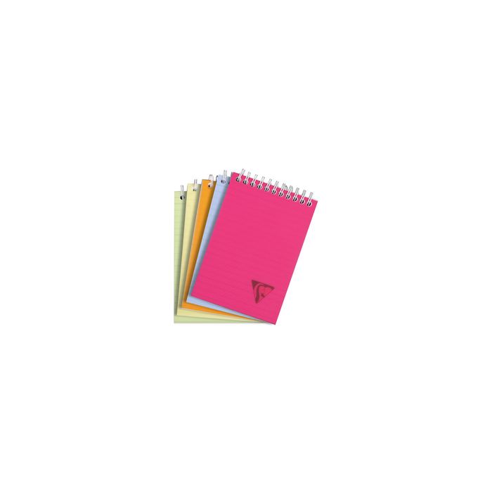 Clairefontaine Bloc reliure intégrale LINICOLOR, A6, ligné x5