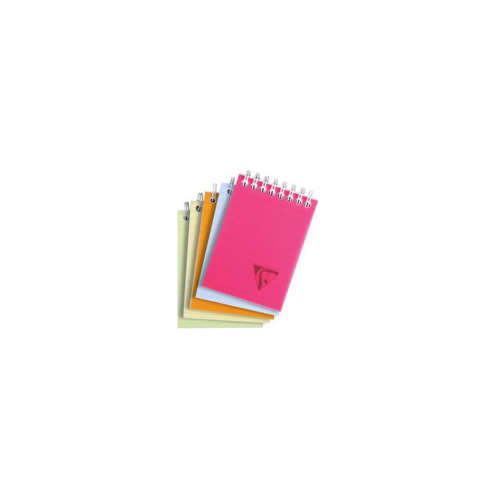 Clairefontaine Bloc reliure intégrale LINICOLOR, A7, 5/5 x10