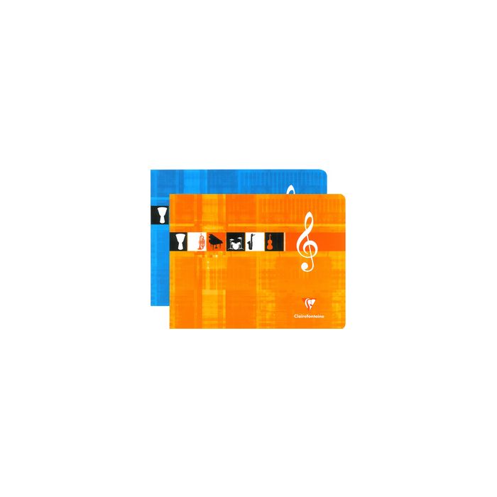 Clairefontaine Cahier de Musique, 170 x 220 mm paysage