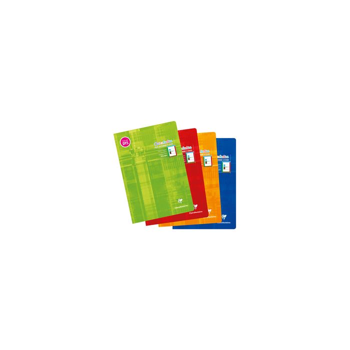 Clairefontaine Cahier piqûre DYS, A4, 48 pages