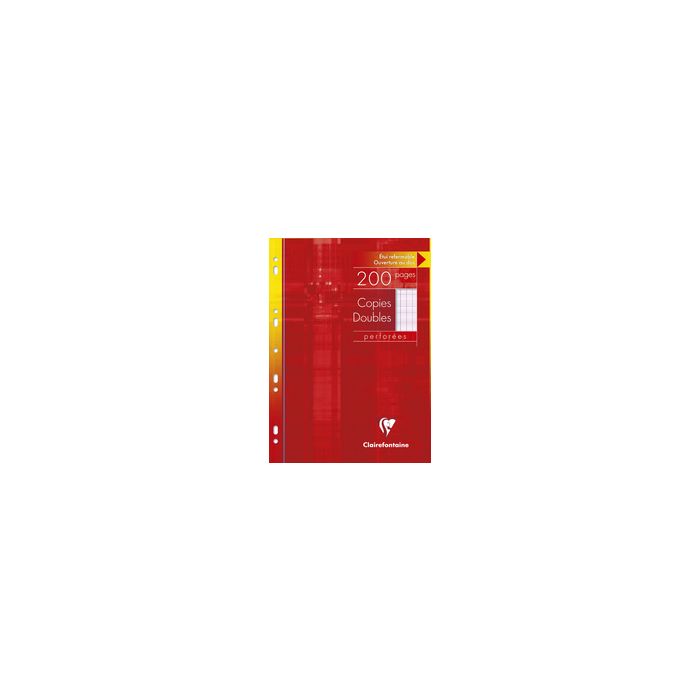 Clairefontaine Copies doubles, A4, Seyès, 200 pages