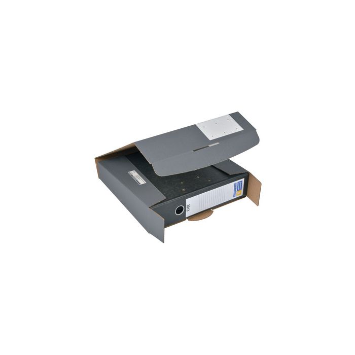 ColomPac Carton d'expédition pour classeur, (L)80 mm, gris x20