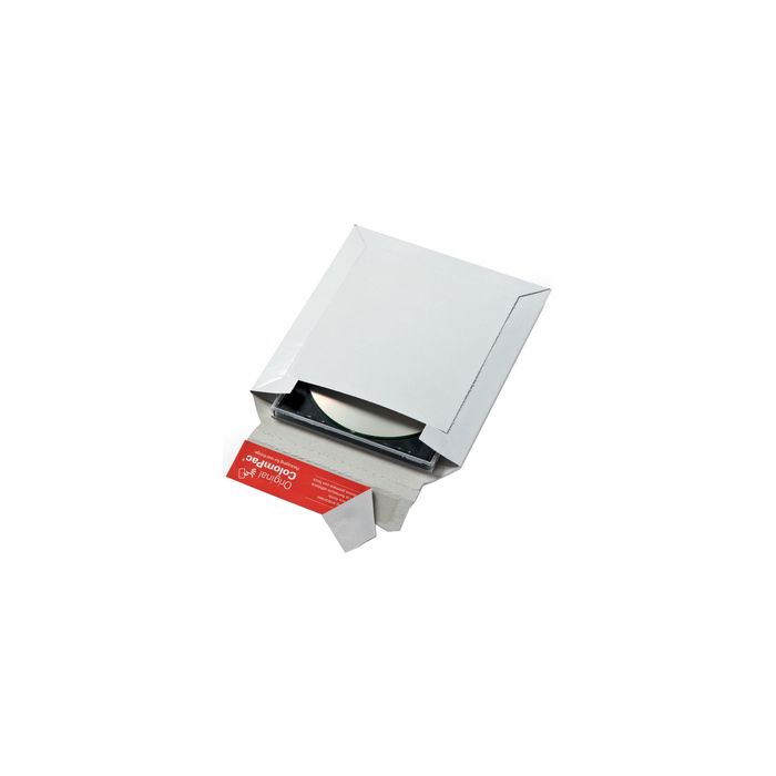 ColomPac Pochette d'expédition CD/Jewelcase, carton rigide, x100