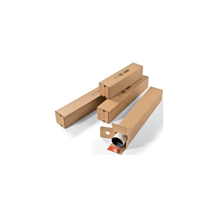 ColomPac Tube d'expédition, pour format A0, couleur: marron x10