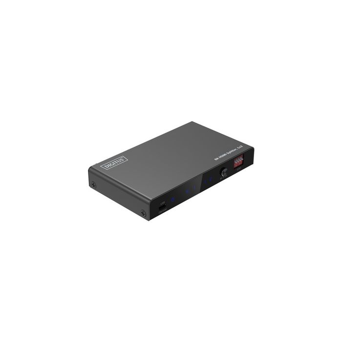DIGITUS 8K HDMI Splitter, 1x2, schwarz