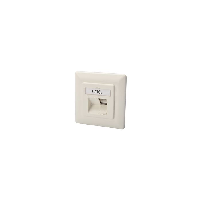 DIGITUS Boîte de connexion cat 6.A (profond), 2 x RJ45,