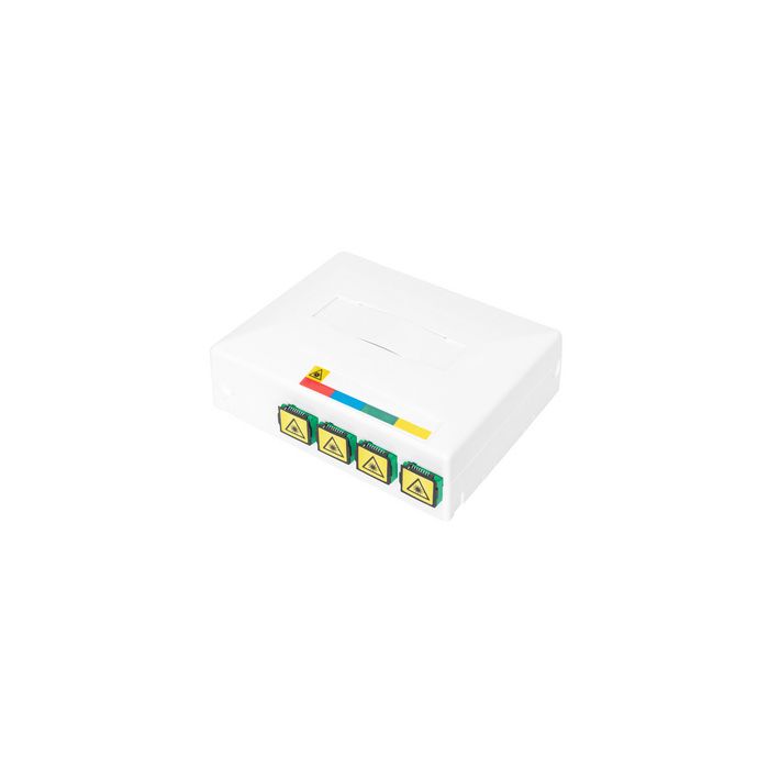 DIGITUS Boîtier vide FTTX  pour 4 x couplages SC SX