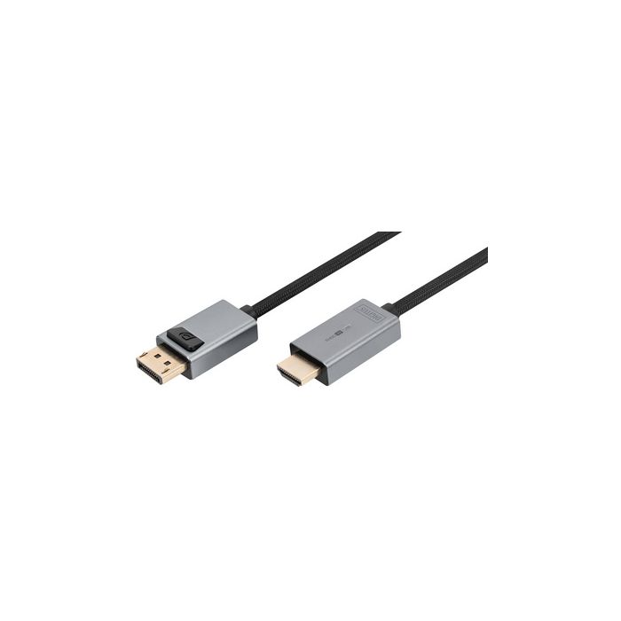 DIGITUS Câble adaptateur DisplayPort 4K DP - HDMI type A