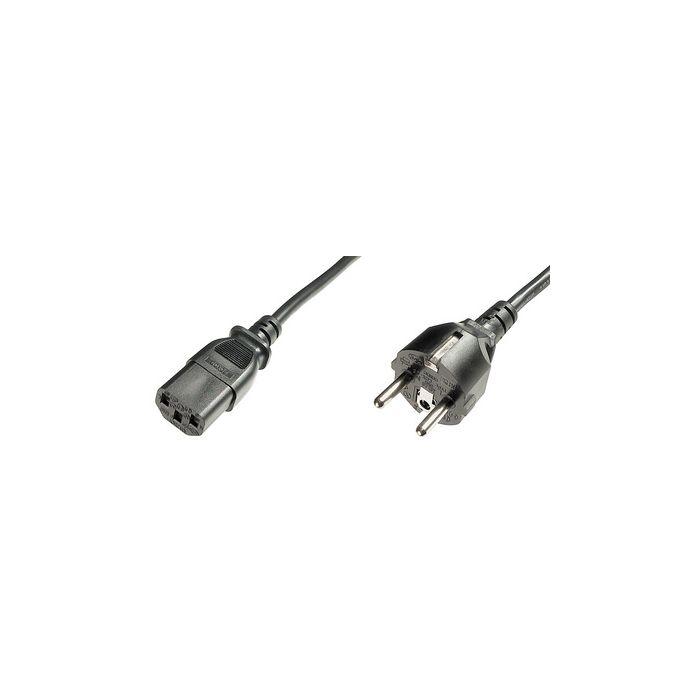 DIGITUS Câble d'alimentation avec prise de terre, 1,2 m