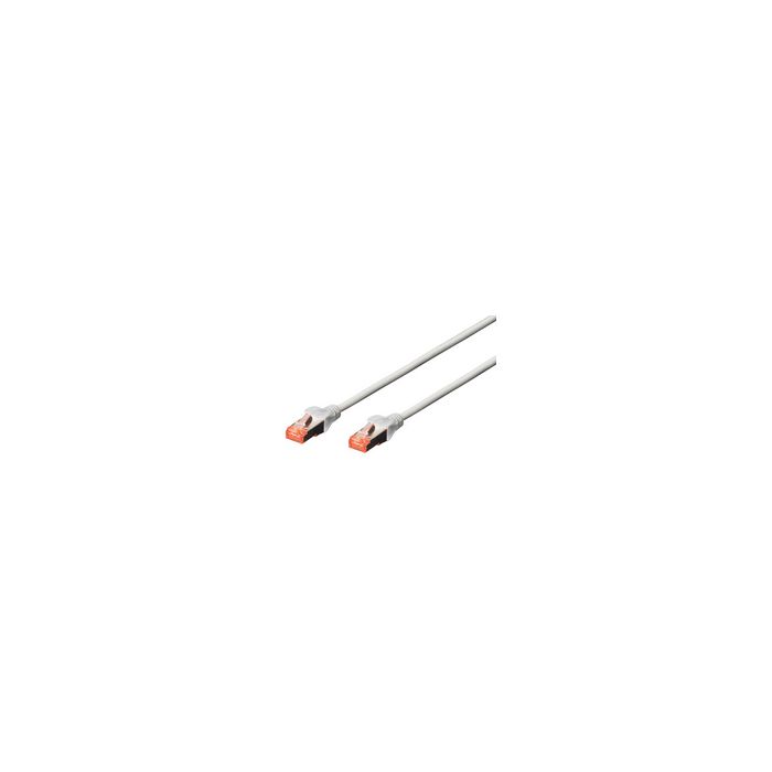 DIGITUS Câble de brassage, Cat. 6, S/FTP, 30,0 m, gris