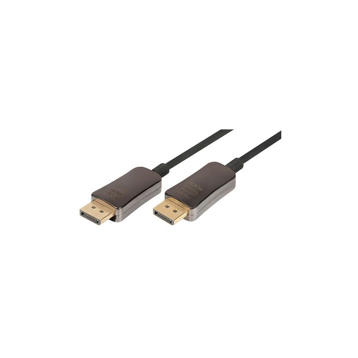 DIGITUS Câble de fibre optique hybride DisplayPort AOC, 15 m