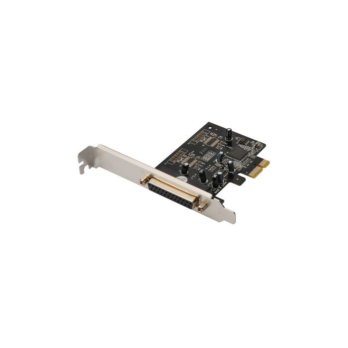 DIGITUS Carte PCI Express parallèle, 1 port + Low Profile