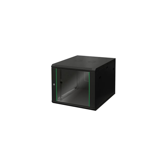 DIGITUS Coffret mural 19" Dynamic Basic, 9 U, gris clair