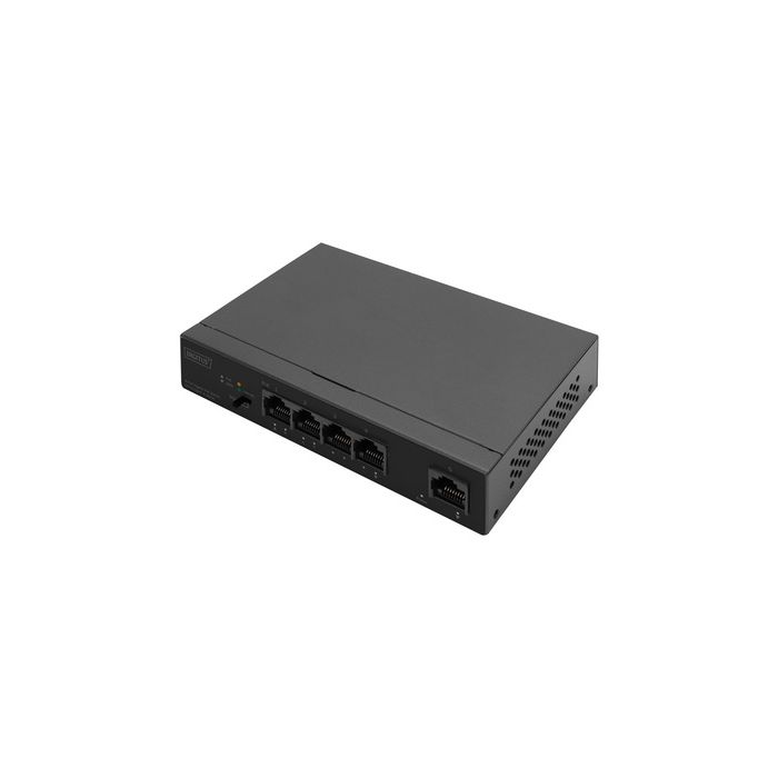 DIGITUS Commutateur Gigabit Ethernet PoE 4 ports
