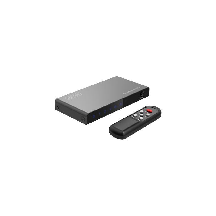 DIGITUS Commutateur HDMI 4K, 3x1, noir