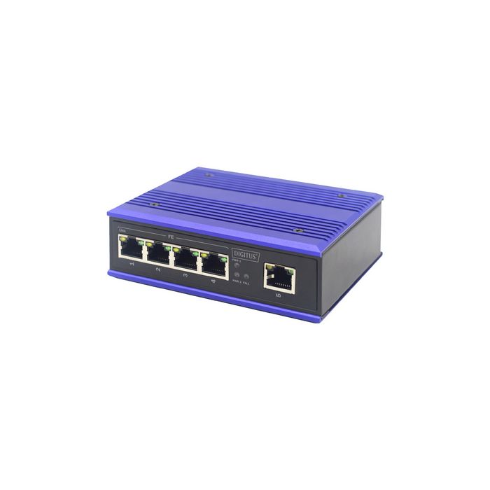 DIGITUS Commutateur industriel Fast Ethernet, 5 ports
