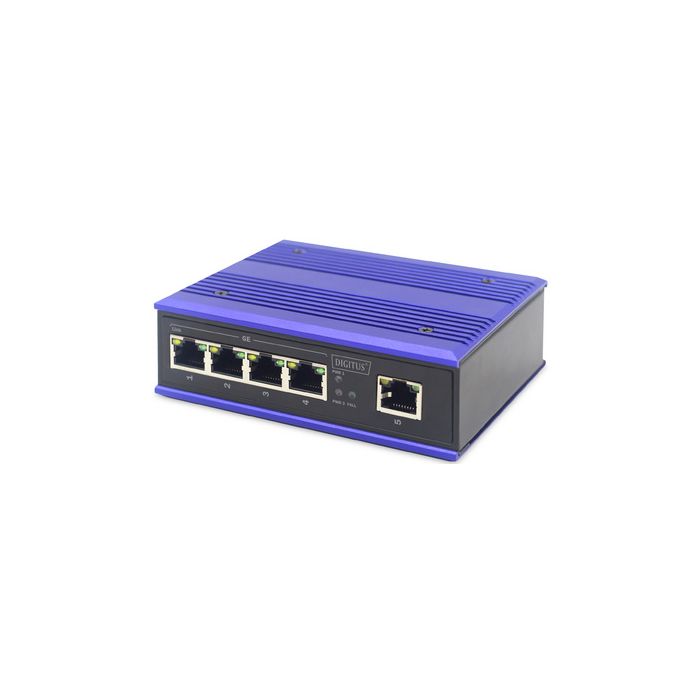 DIGITUS Commutateur industriel Gigabit, 5 ports, Unmanaged
