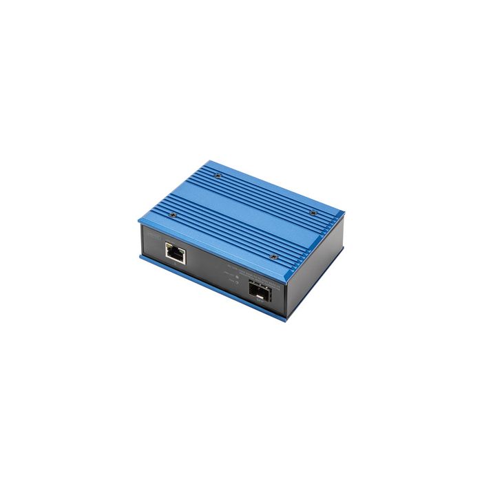 DIGITUS Convertisseur média industriel Gigabit Ethernet