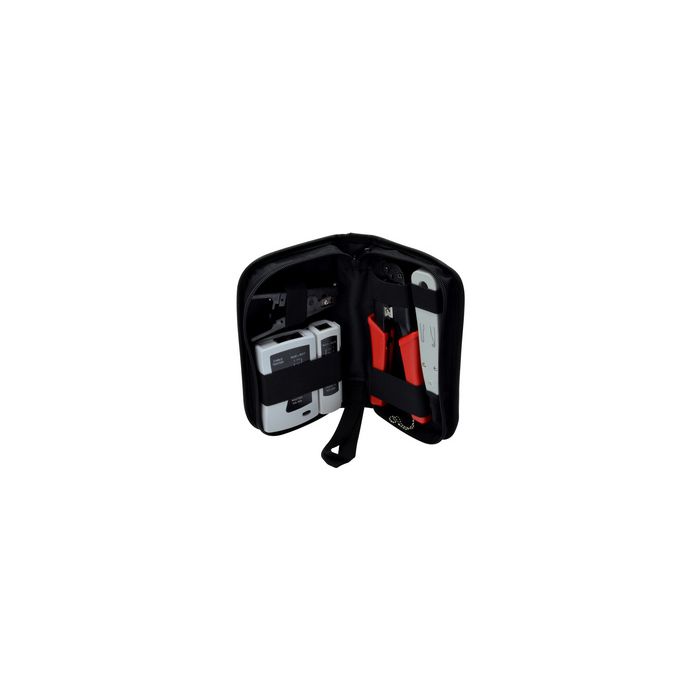 DIGITUS Kit d'outils réseau, sac de transport inclus
