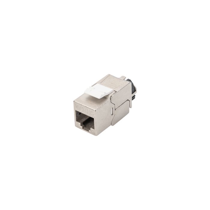DIGITUS Module Keystone cat. 6A, blindé, gris