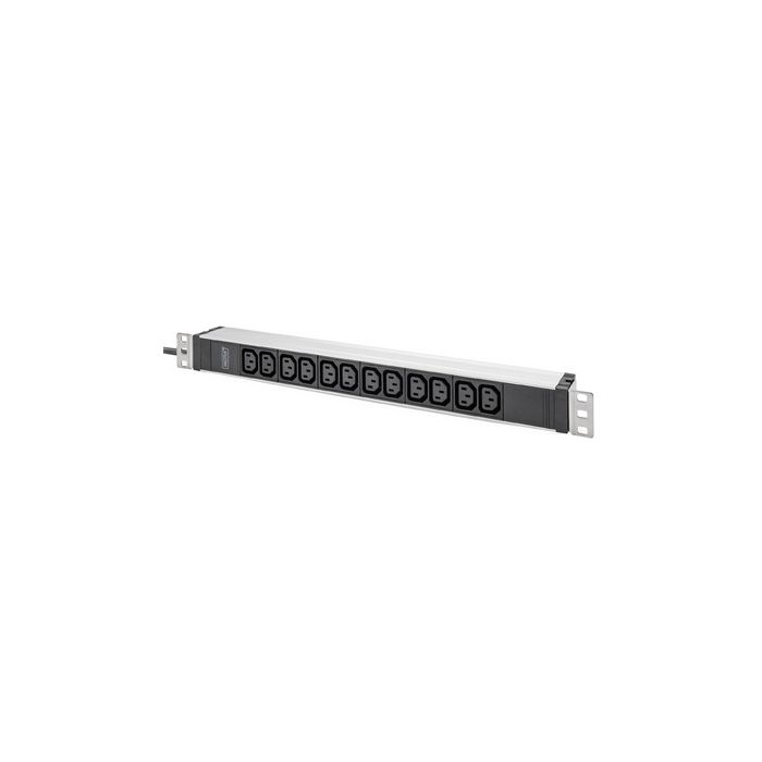 DIGITUS Multiprise 19", 12 prises, 1 U