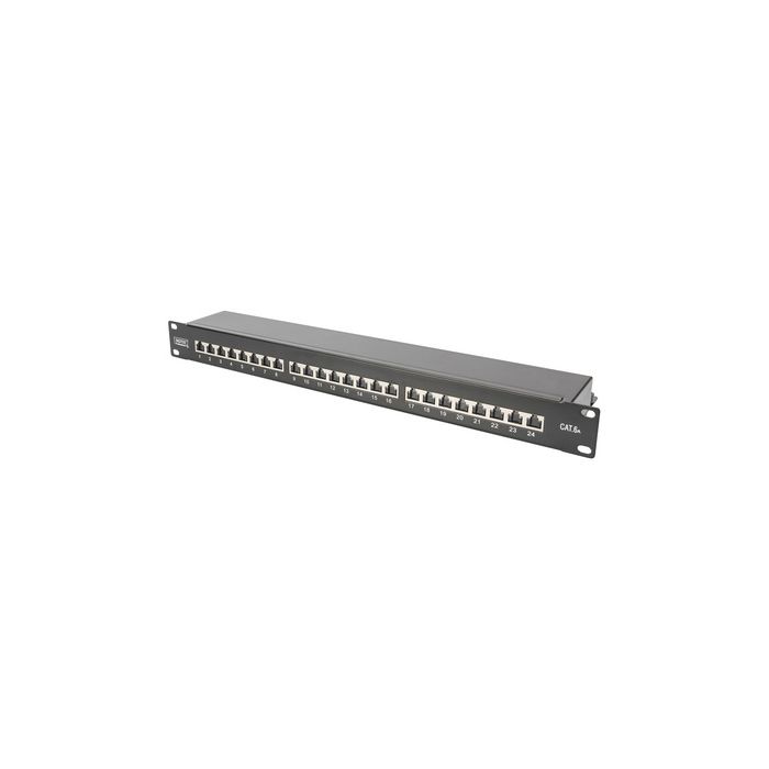 DIGITUS Panneau de brassage 19", Cat.6A, classe EA, 24 ports