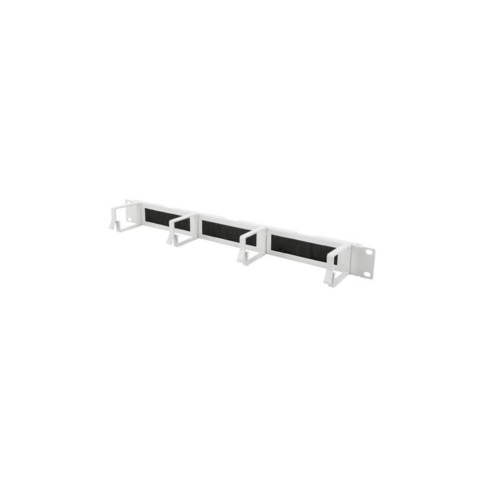 DIGITUS Panneau guide-câble 19", 4 étriers guide-câble