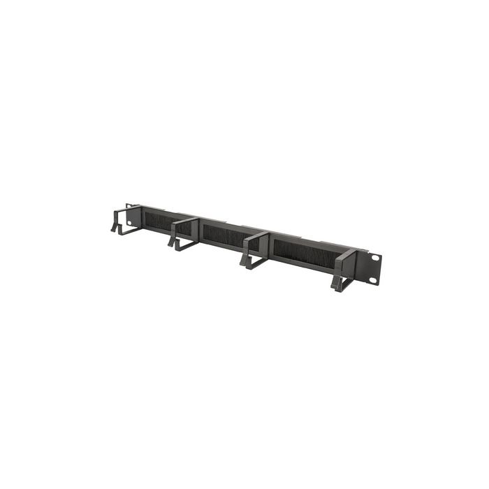 DIGITUS Panneau guide-câble 19", 4 étriers guide-câble
