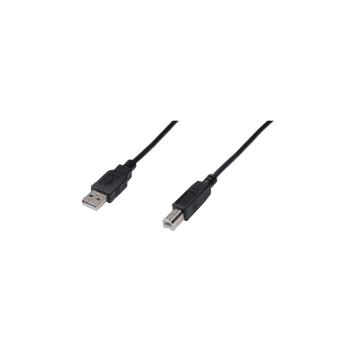 DIGITUS câble de connexion USB 2.0, mâle USB-A - mâle USB-B