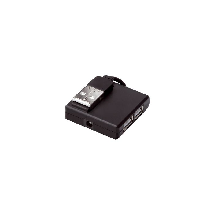 DIGITUS hub USB 2.0, 4 ports, noir