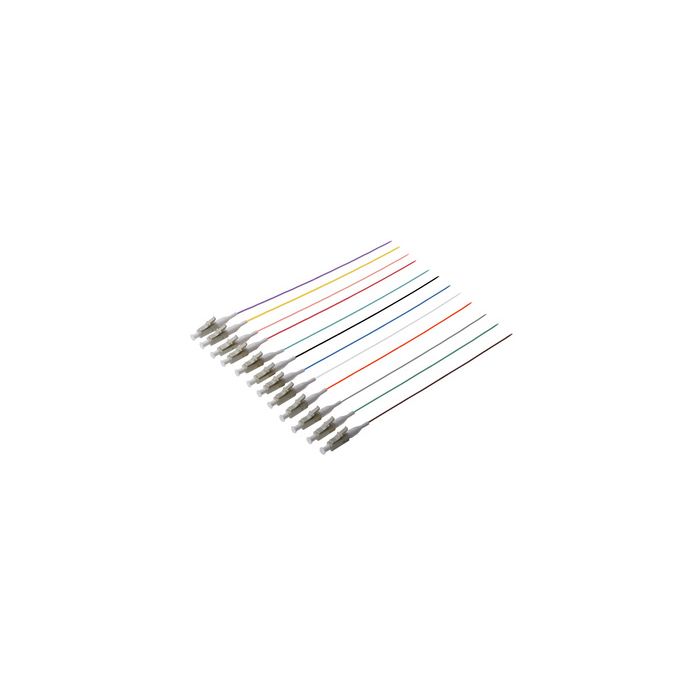 DIGITUS kit de fibres optiques pigtail, LC Simplex, OM3, 2m