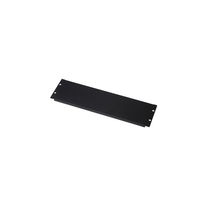 DIGITUS plaque de recouvrement 19", 3 U, (RAL 9005), noir
