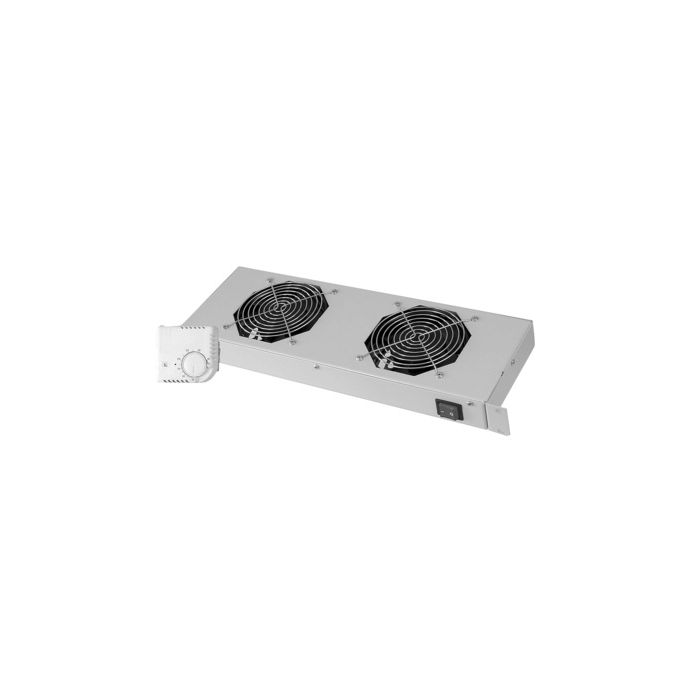DIGITUS unité de ventilation 19", 1 U, 2 ventilateurs 120 mm