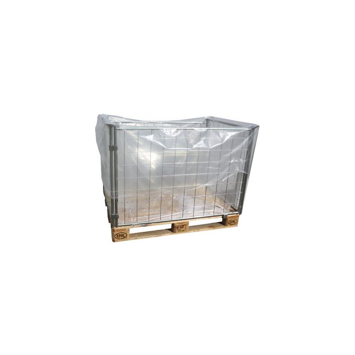 DM-folien Sac à soufflet, transparent, env. 1.650 litres