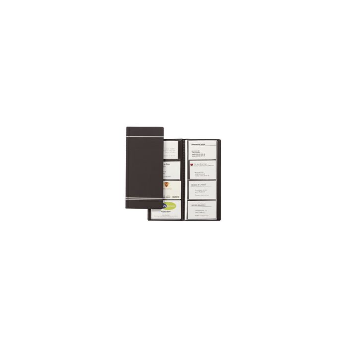 DURABLE Album pour cartes de visite VISIFIX, plastique mat