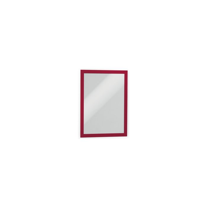 DURABLE Cadre d'affichage magnétique DURAFRAME, A4, rouge