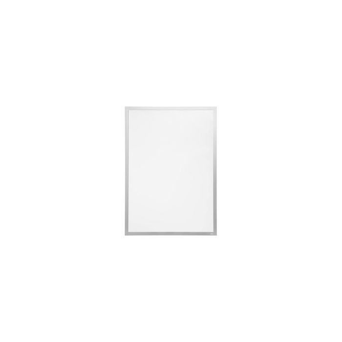 DURABLE Cadre info DURAFRAME POSTER, A2, argent