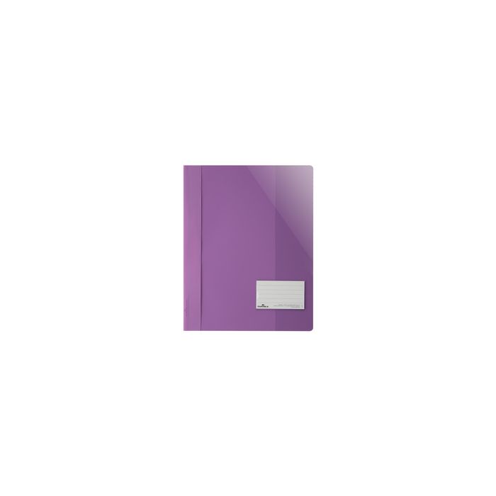 DURABLE Chemise à lamelle extra large, A4+, PVC, violet