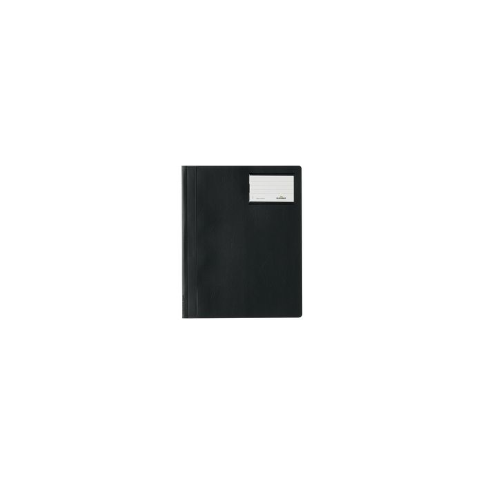 DURABLE Chemise à lamelle, A4, en PVC, noir