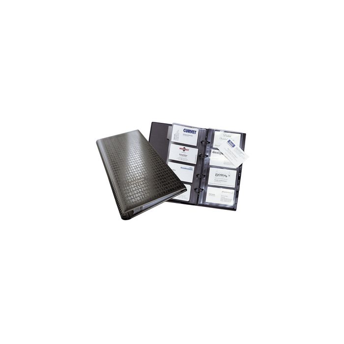 DURABLE Classeur à anneaux pour cartes de visite VISIFIX