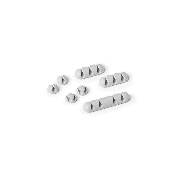 DURABLE Clip à câbles CAVOLINE CAVOLINE CLIP MIX, set, gris