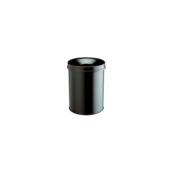 DURABLE Corbeille à papier SAFE ROND 65, 60 litres, noir