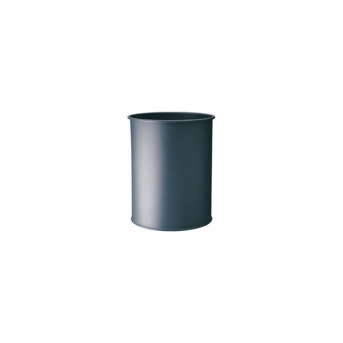 DURABLE Corbeille à papier, rond, 15 litres, anthracite