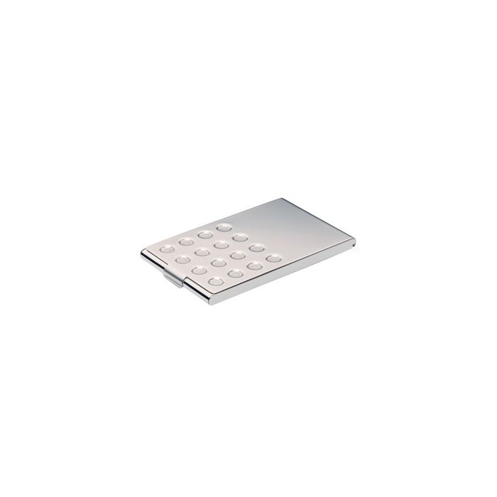 DURABLE Etui pour cartes de visite BUSINESS CARD BOX CHROME