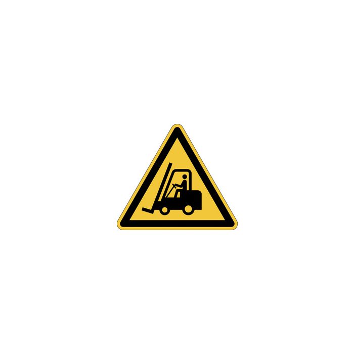DURABLE Panneau de signalisation "attention chariots
