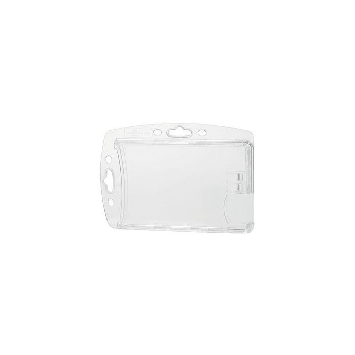 DURABLE Porte-badge double, rigide, avec encoche