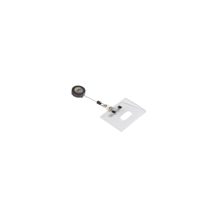 DURABLE Porte-badge, en PVC souple, 85 x 54 mm