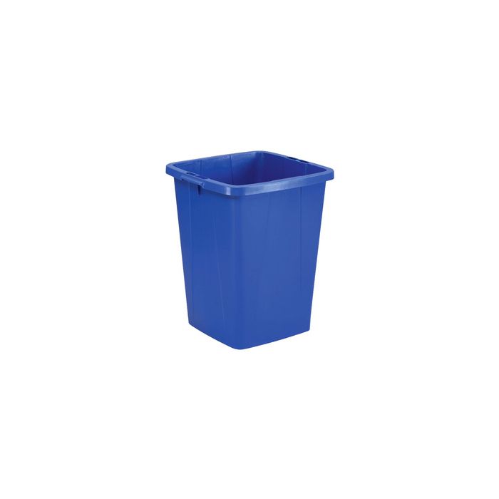 DURABLE Poubelle DURABIN 90, rectangulaire, bleu